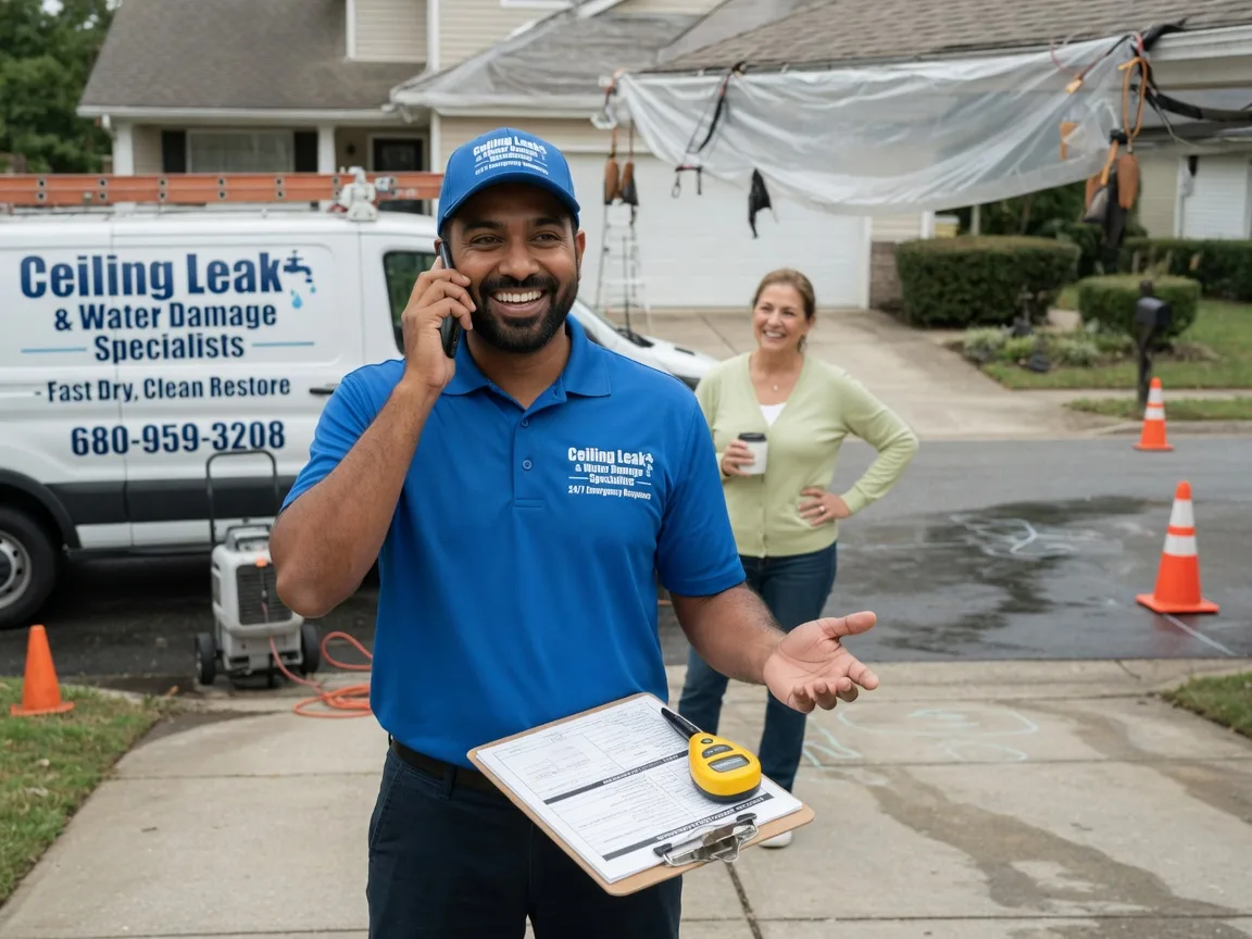 Ceiling Leak Cleanup Offutt Afb, NE FAQs