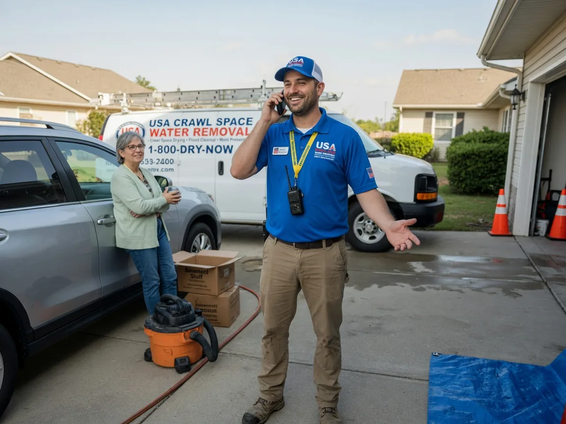 Crawl Space Water Removal Offutt Afb, NE FAQs